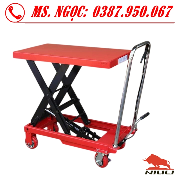 Bàn nâng thủy lực 300kg Niuli