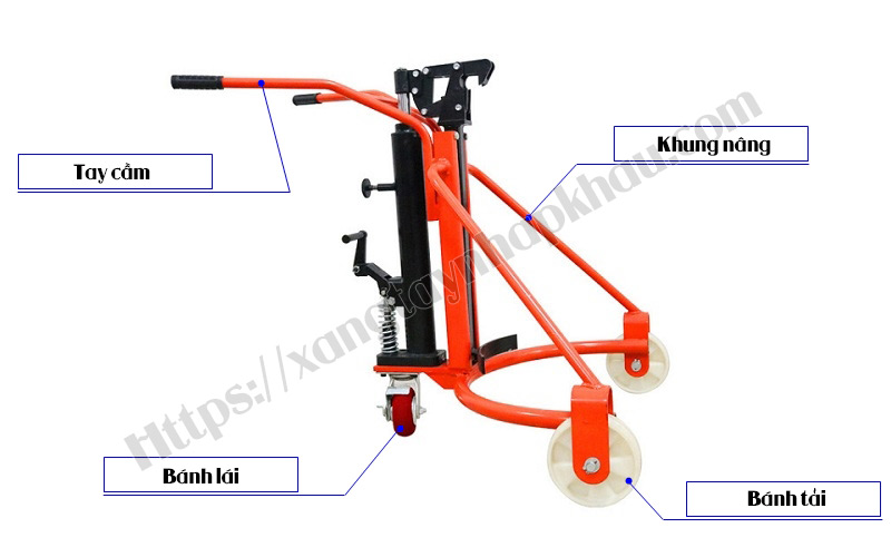 Khung xe di chuyển phuy YTC-0.3B
