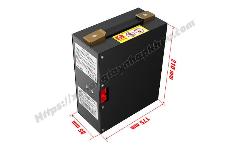 Kích thước Pin Lithium 48V 10Ah