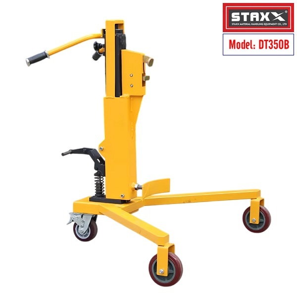 Xe nâng di chuyển thùng phuy trên Pallet DT350B - Staxx