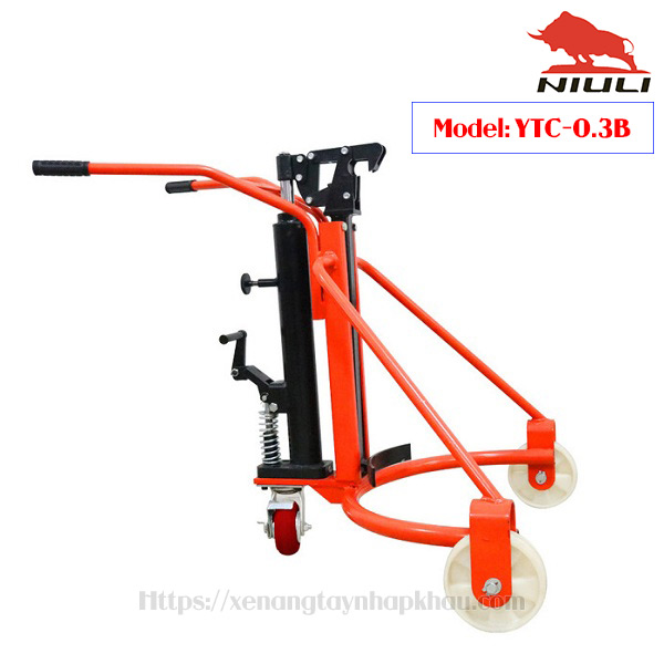 Xe di chuyển thùng phuy - Model: YTC-0.3B - Niuli
