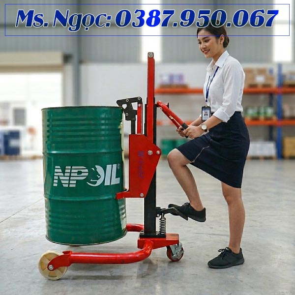Xe nâng di chuyển thùng phuy YTC-0.3A