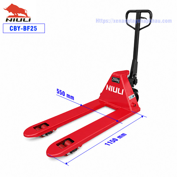 Xe nâng tay 2500kg CBY-BF25