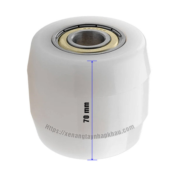 Bản rộng bánh Nylon 80x70 mm