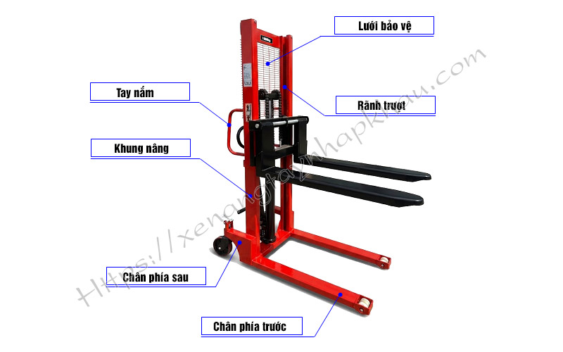 Khung xe nâng tay cao 1 tấn