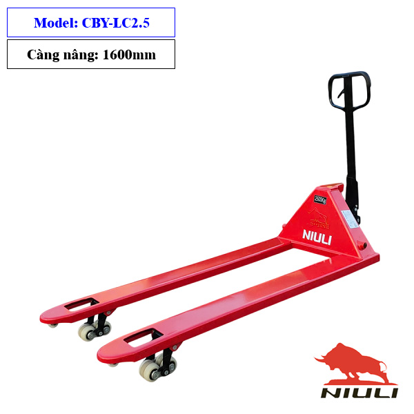 Xe nâng tay CBY-LC2.5 685x1600mm