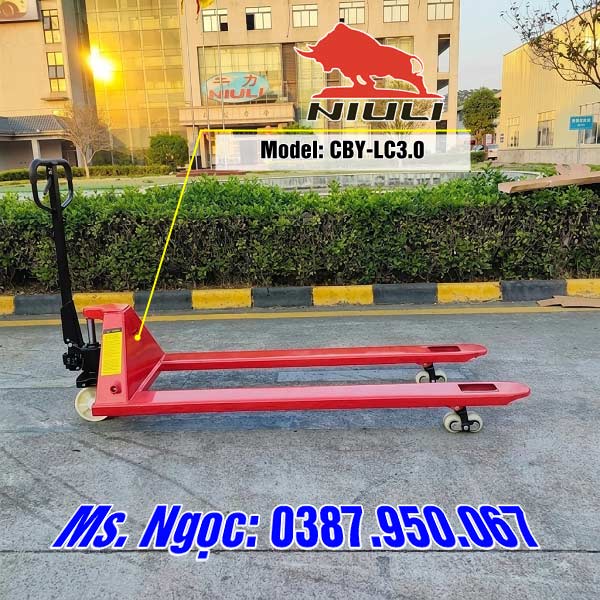 Xe nâng tay CBY-LC3.0 685x1600mm Niuli