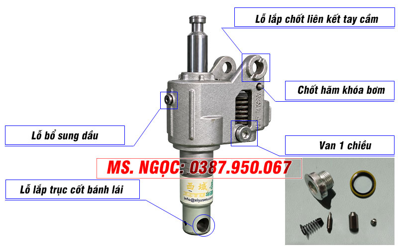 Cấu tạo bơm thủy lực BF