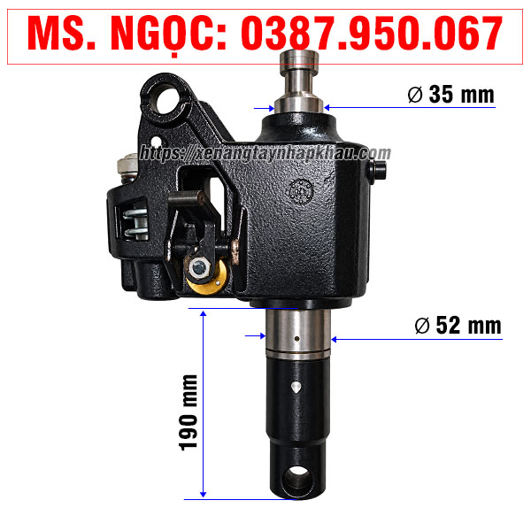 Kích thước bơm thủy lực AC