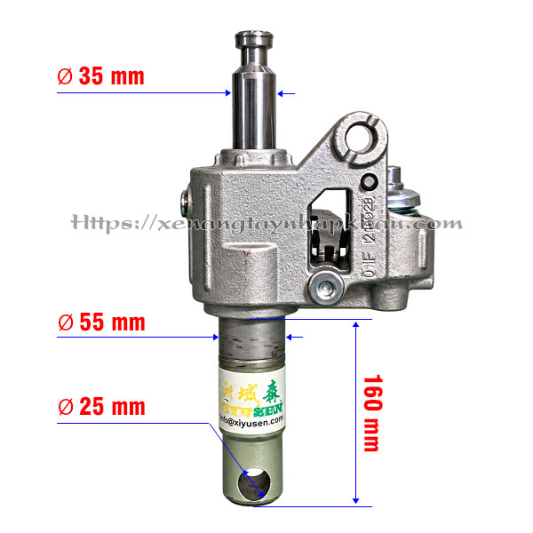 Kích thước bơm thủy lực BF